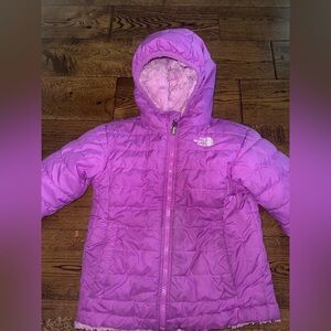 The North Face Toddler Pink Reversible Jacket Size 4T
